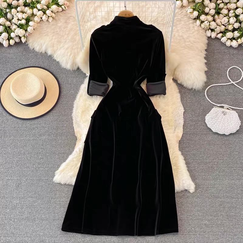 The moment is mine suede dress FD54 images